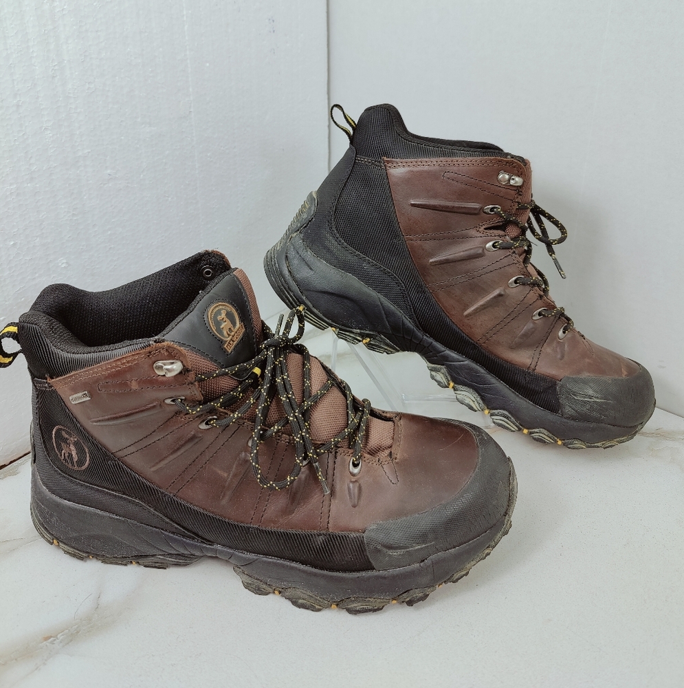 Elk Woods Men's Predator Leather Waterproof Oil Proof Industrial Work Boots, 13 - Picture 2 of 13